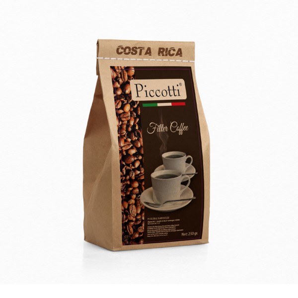 Piccotti Filtre Kahve Costa Rica 250 Gr